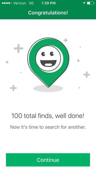 100 Finds!  Life Lessons Learned from Geocaching