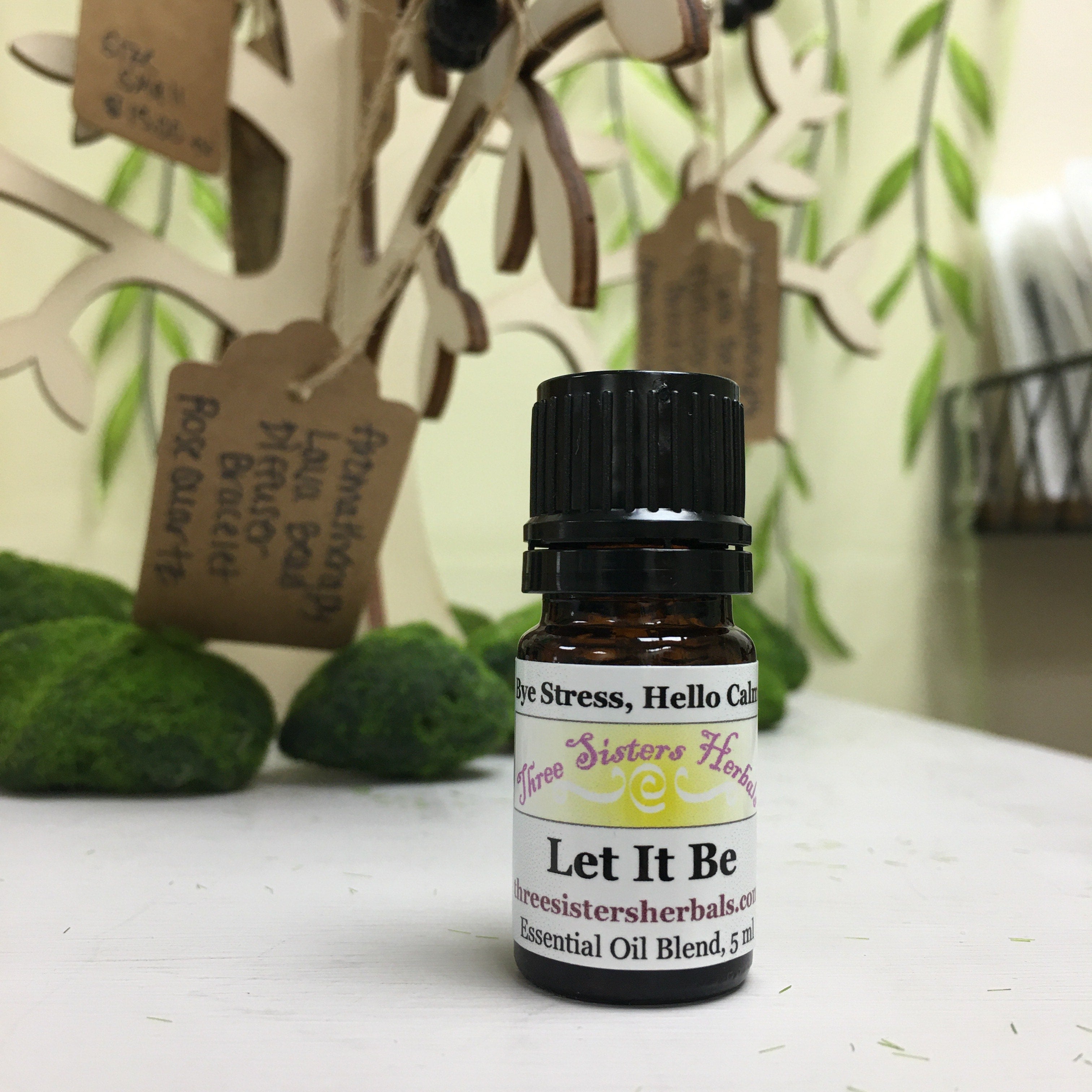 Essential Oil Concentrates in dropper bottle