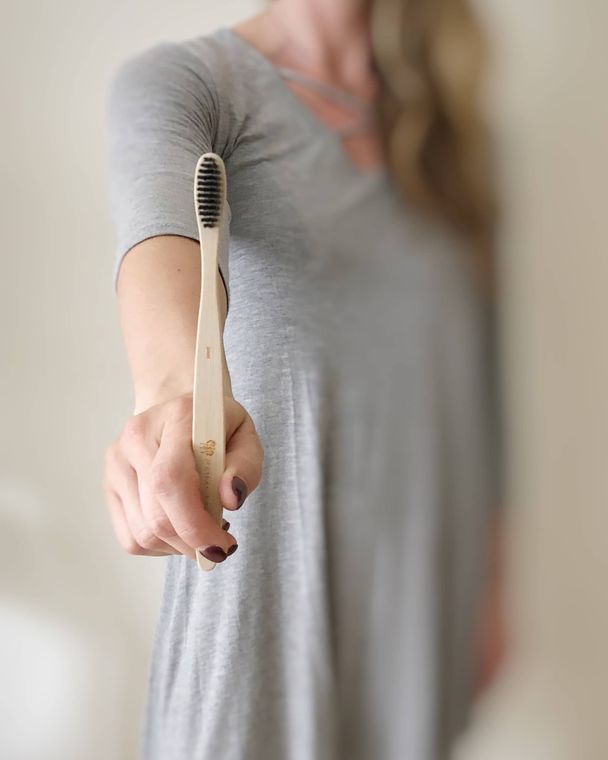 Bamboo Charcoal Toothbrush