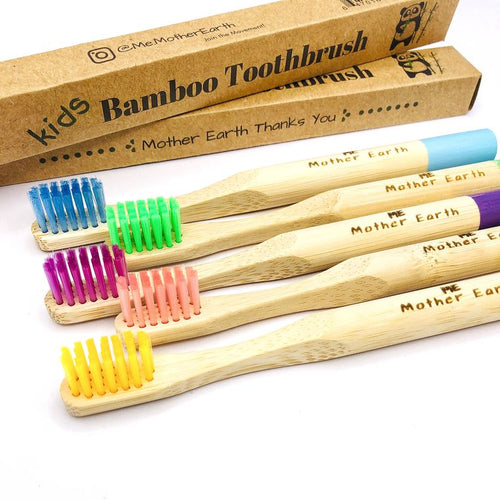 Bamboo Toothbrushes for Kids