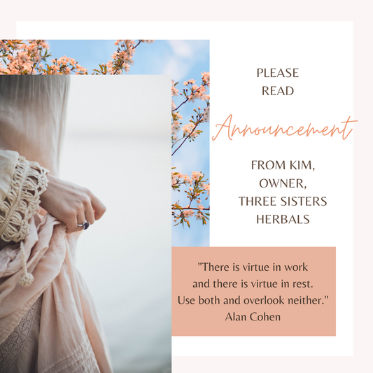 Important Announcement from Kim, Please Read