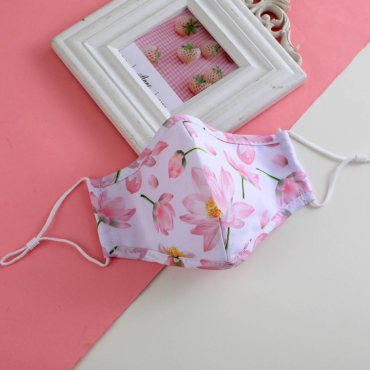 Cotton Face Masks in pretty floral prints