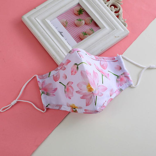 Cotton Face Masks in pretty floral prints