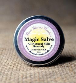 Magic Salve all natural organic handcrafted skin moisturizer wicked magic salve sore nipples skin care salve rashes rash treatment psoriasis plantain organic ointment magic salve herbalsalve herbal salve first aid cream eye makeup removal eczema dry skin diaper rash cream cracked heels comfrey chickweed chamomile calndula baby skin care all natural