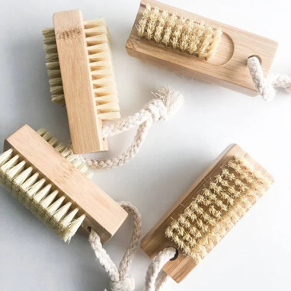 Hair and Finger Nail Brush - Boar & Bamboo